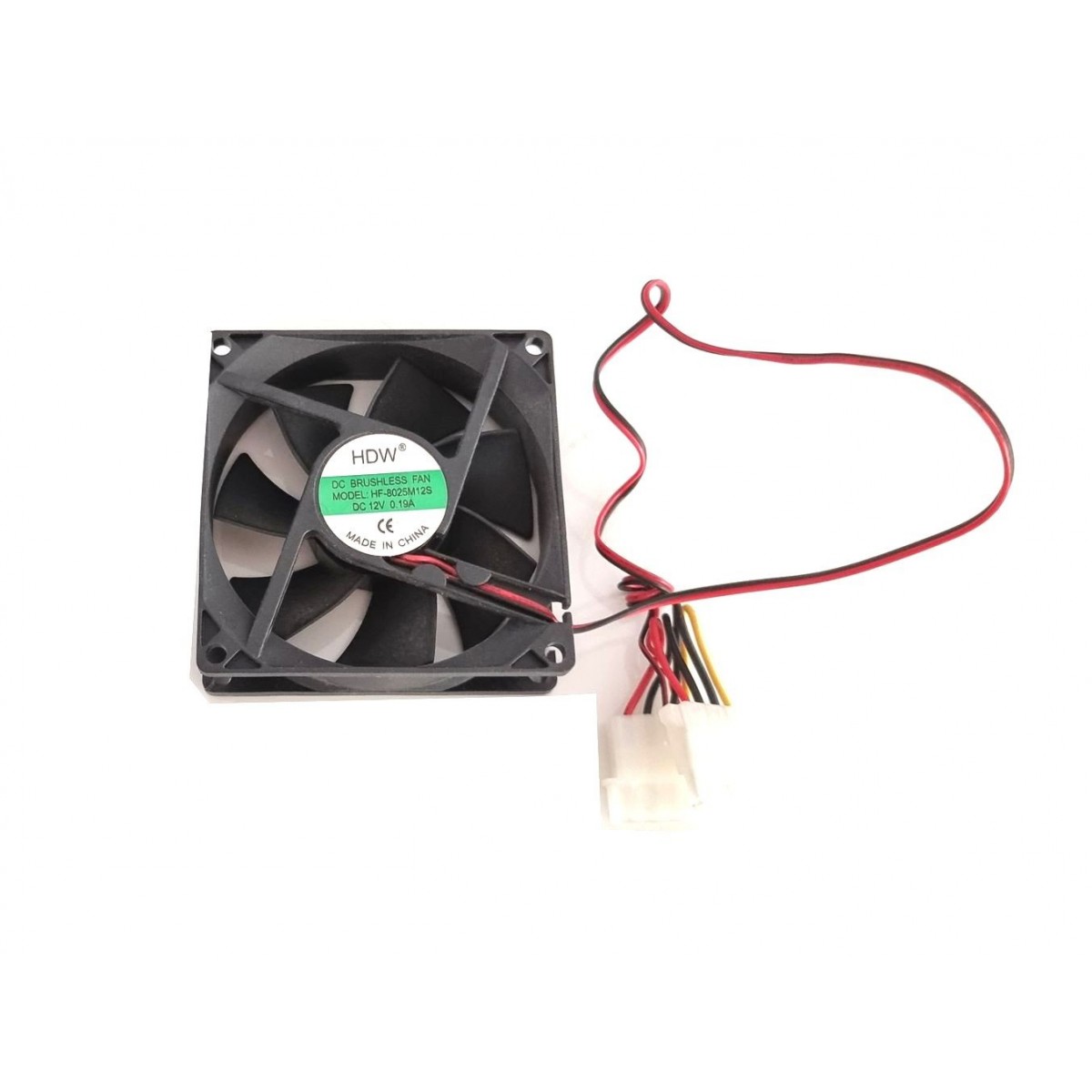 WENTYLATOR HDW 8cm HF-8025M12S